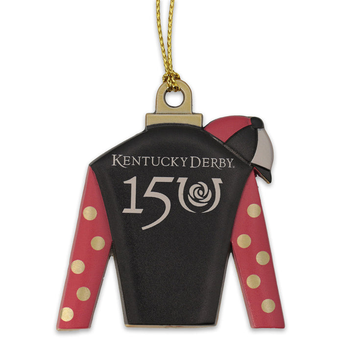 150th Kentucky Derby Jockey Silks Ornament