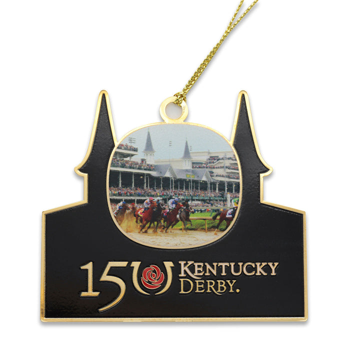 150th Kentucky Derby First Turn Spires Ornament