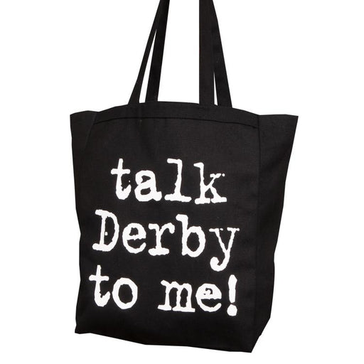 Talk Derby to Me! Cotton Tote