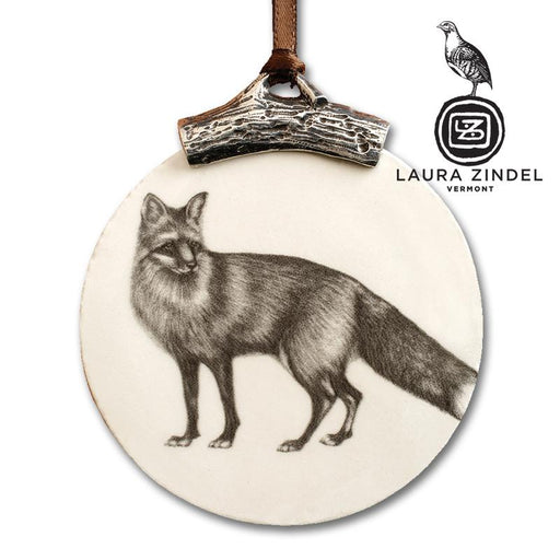 Fox Ornament by Laura Zindel
