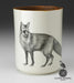 Standing Fox Utensil Jar by Laura Zindel