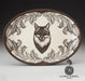Fox Portrait Oval Serving Platter by Laura Zindel