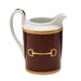 Cheval Chestnut Brown Creamer - Julie Wear Equestrian Tableware