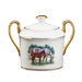 Bluegrass Sugar Bowl - Julie Wear Equestrian Tableware