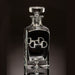 Cheval Equestrian Etched Crystal Decanter