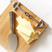 Arthur Court Equestrian Bamboo Cheese Set