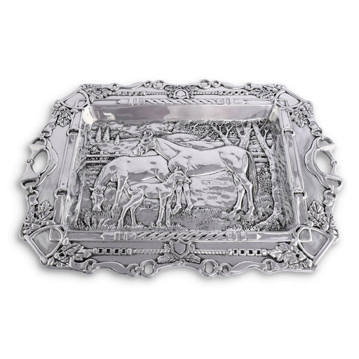 Arthur Court Grazing Horses Parlor Tray