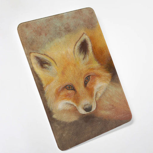 Forest Fox Glass Cutting Board