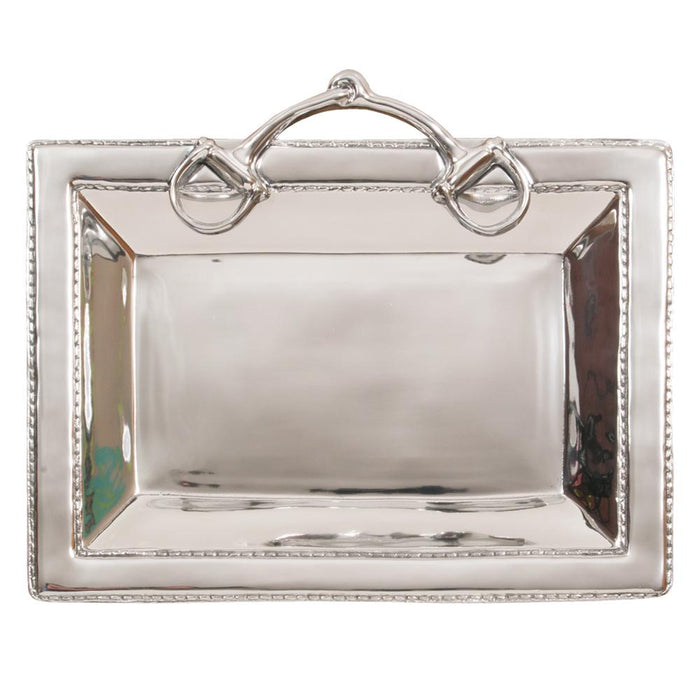 Snaffle Bit Equestrian Serving Tray by Beatrice Ball