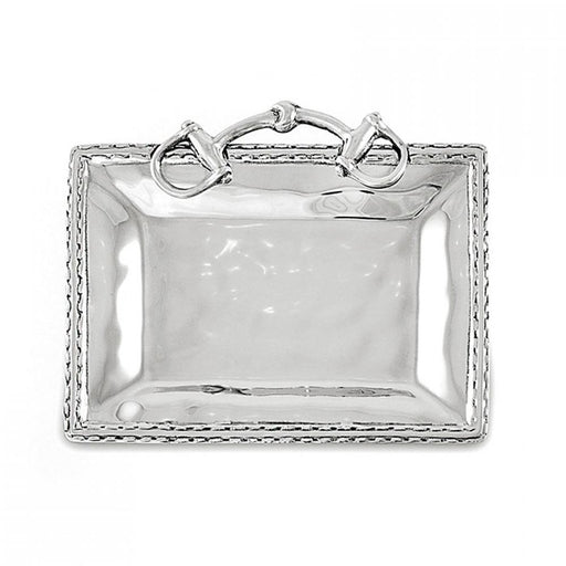 Snaffle Bit Equestrian Petit Tray by Beatrice Ball
