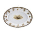 Aiken Hunt Dinnerware Oval Serving Platter - Fox