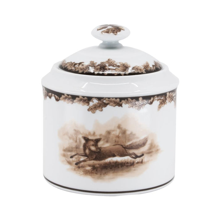 Aiken Hunt Dinnerware Sugar Bowl - Fox