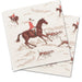 Morning Foxhunt Cotton Napkins (set of 2)