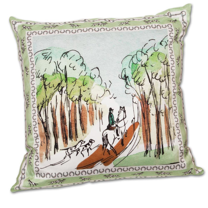Ride Through the Woods Pillow