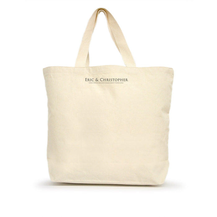 Donkeys Large Canvas Tote by Eric & Christopher