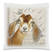 Country Barnyard Goat Accent Pillow