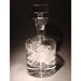 Clubhouse Turn Etched Crystal Decanter