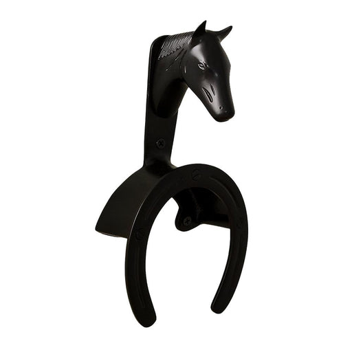 Horsehead Bridle Bracket - Black