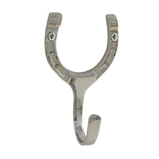 Horseshoe Hook Single - Chrome