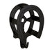 Horseshoe Bridle Bracket - Black