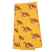Red Fox Organic Cotton Kitchen Towel - Yellow