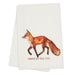 American Red Fox Cotton Flour Sack Kitchen Towel