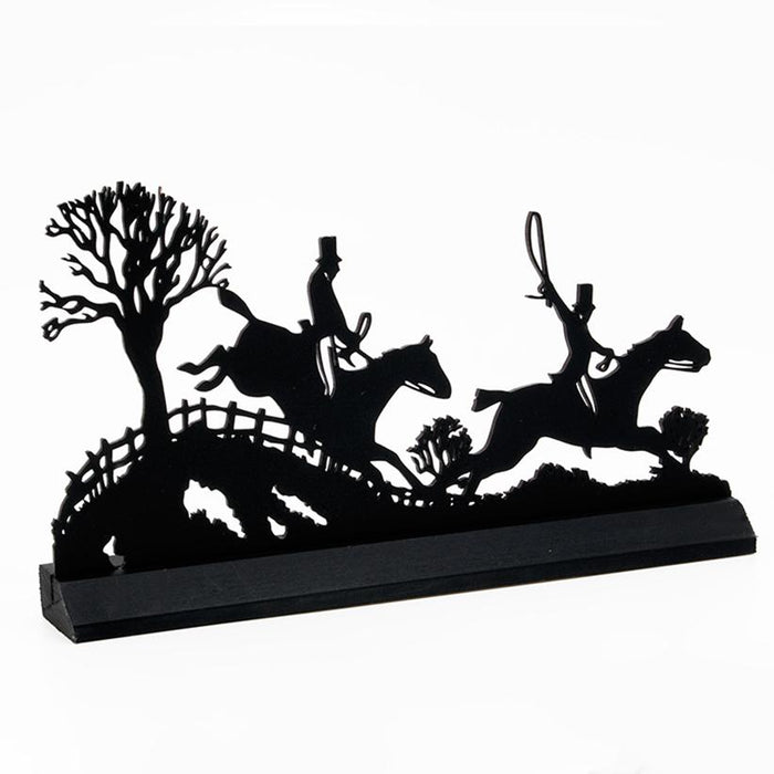 Tally Ho Foxhunting Standup Silhouette