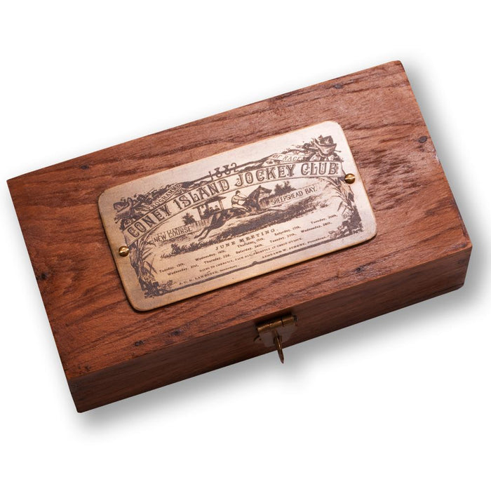 Jockey Club Wood Desk Box
