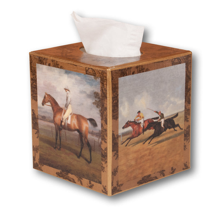 Vintage Horse Racing Soap Dish