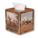 Vintage Horse Racing Tissue Box Cover