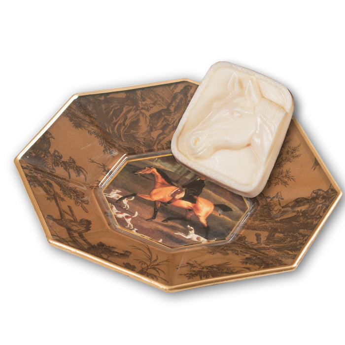 English Foxhunt Soap Dish