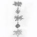 Tin Horse Garland Decoration