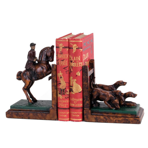 Foxhunting Bookends