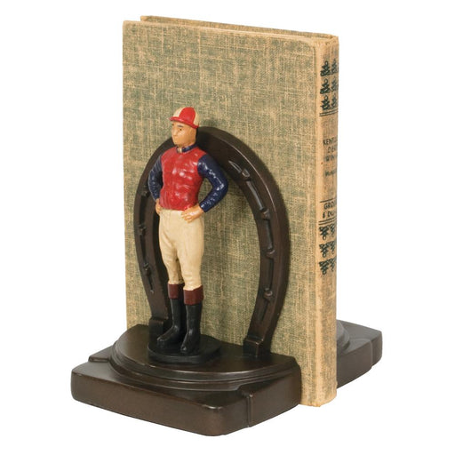 Lucky Jockey Bookends
