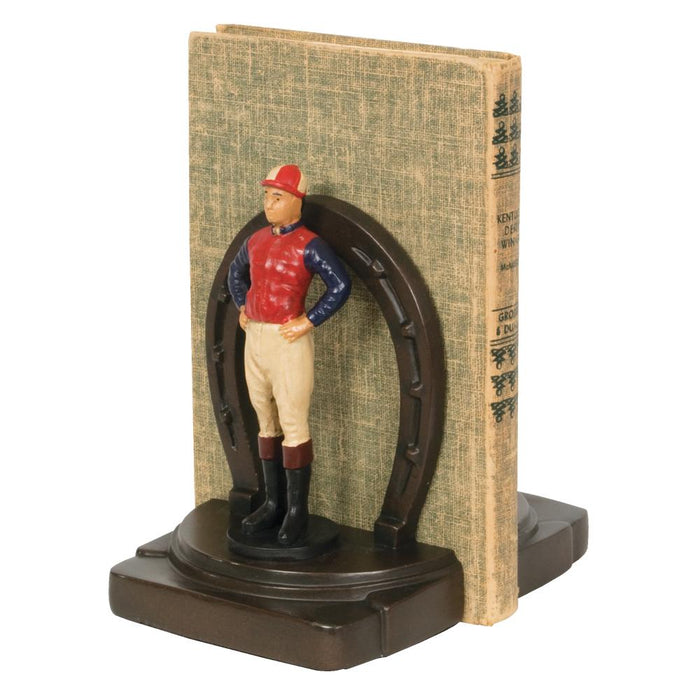 Lucky Jockey Bookends