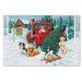 Pick-Up Puppies Embossed Christmas Cards