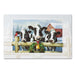 Holiday Holstein Emobossed Christmas Cards