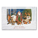 Father Nature & Friends Embossed Christmas Cards