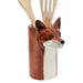 Sly Brother Fox Utensil Holder