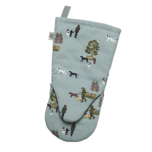 Woodland Dog Walks Oven Mitt by Sophie Allport