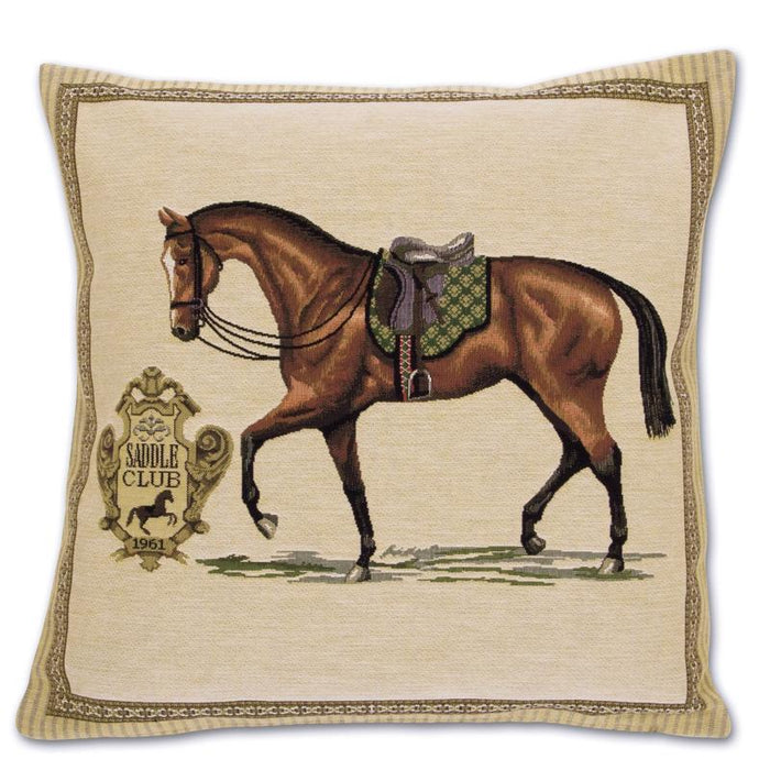 Saddle Club Tapestry Pillow