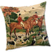 Heritage Foxhunt Tapestry Pillow - B