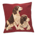 Springer Spaniels Tapestry Dog Pillow