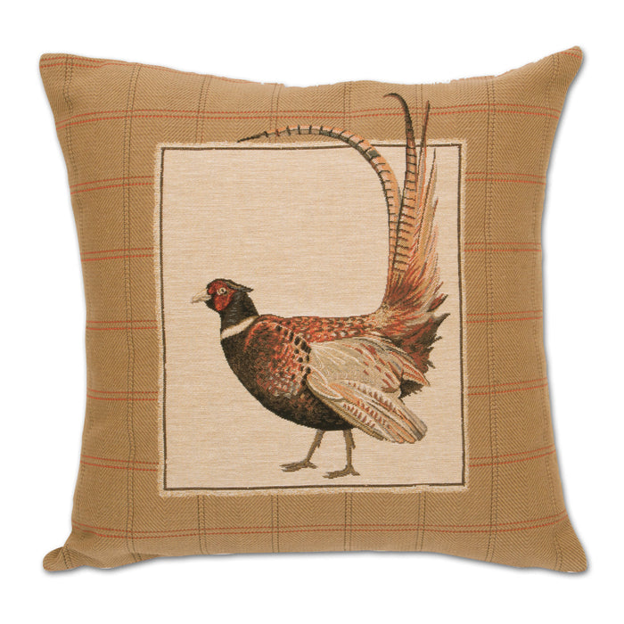 Pheasant Tapestry Pillow