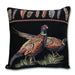 Pheasants & Feathers Tapestry Pillow