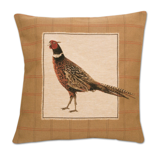 Pheasant Tapestry Pillow - Vigilant