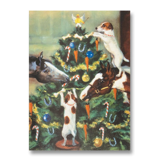 Tis the Season Equestrian Christmas Cards by Susany