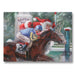 Santa Park Feature Race, Horse Racing Christmas Cards by Susany
