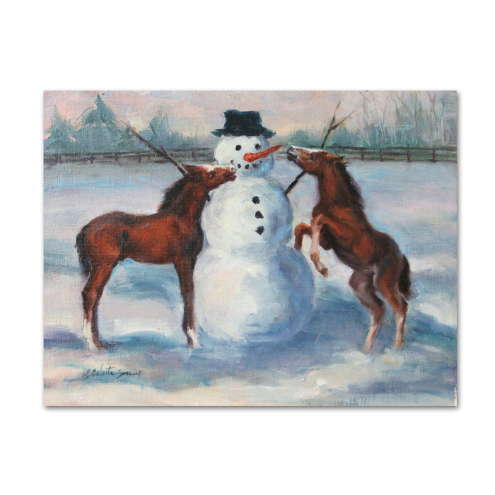Winter Frolic - Horse Holiday Cards by Susany