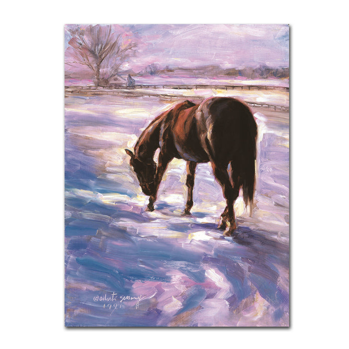 Winter Hues - Holiday Equestrian Cards by Susany